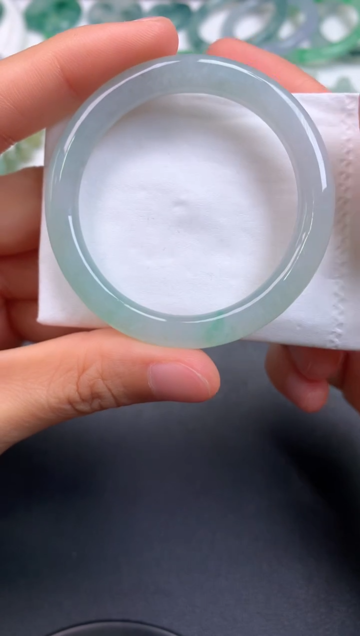 未镶嵌定制翡翠0953625899（44*5.5*5.4）