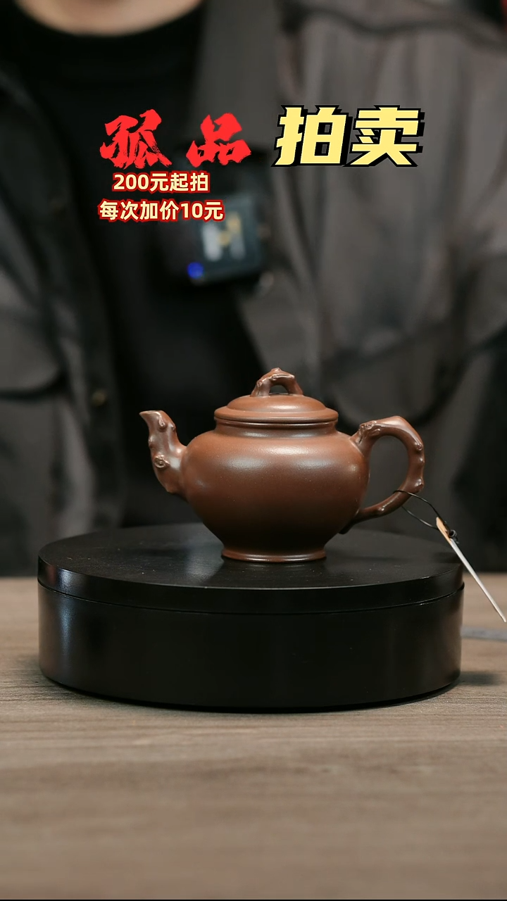 茶壶紫砂远*H2478赵信军底槽青光素报春