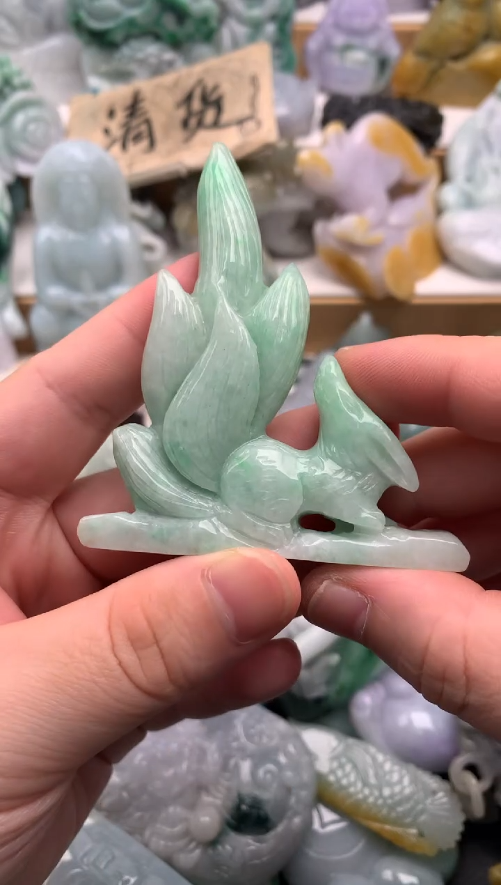 吊坠(不含链)未镶嵌翡翠1