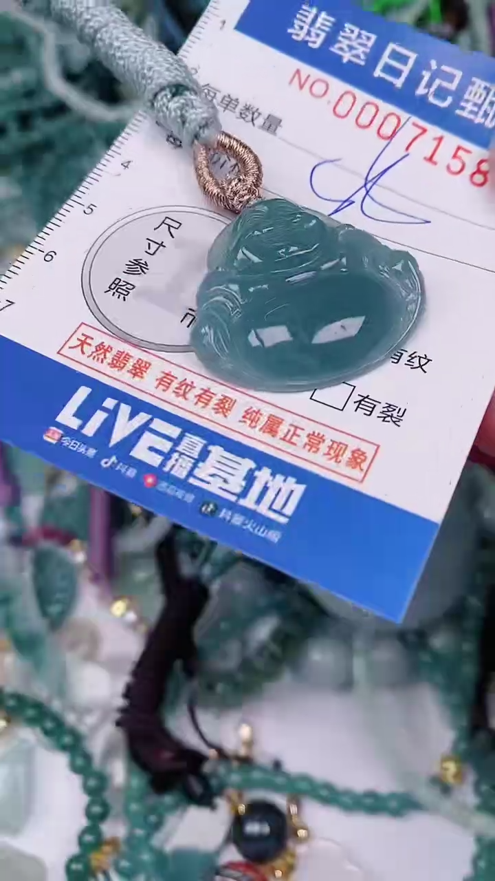 【闪购商品】翡翠颈饰未镶嵌00007158