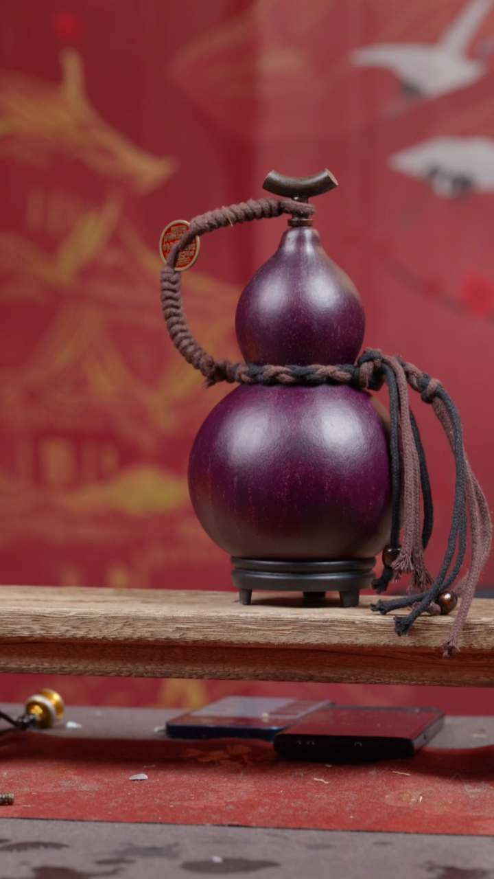 91号大漆精品葫芦一物一拍600ml