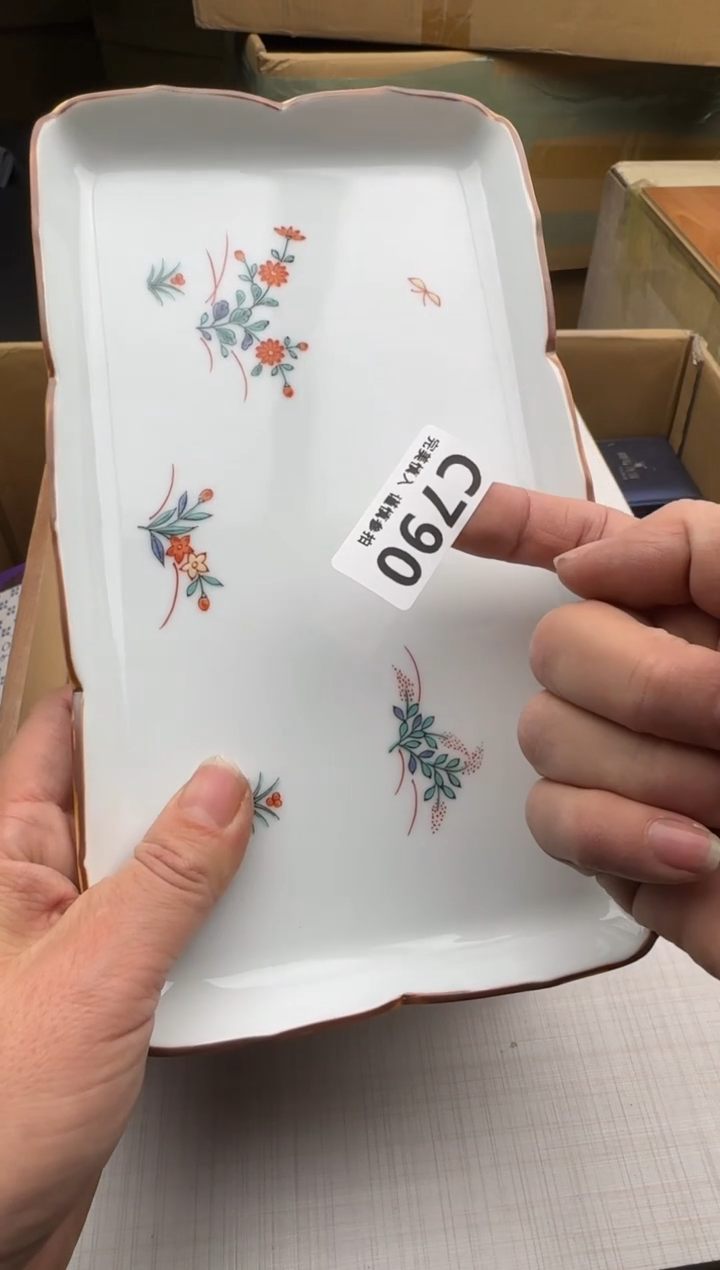 瓷片荷**美790回流瓷器 默认微瑕