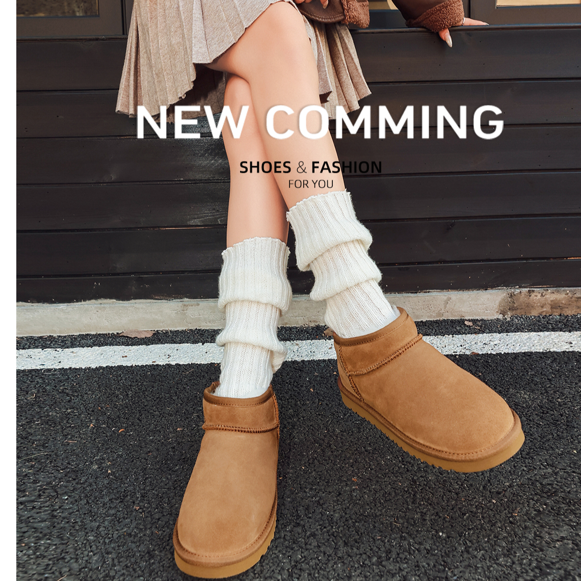 DOOLLUGG民族风冬季耐磨成人时尚雪地靴毛绒百搭雪地靴甄选