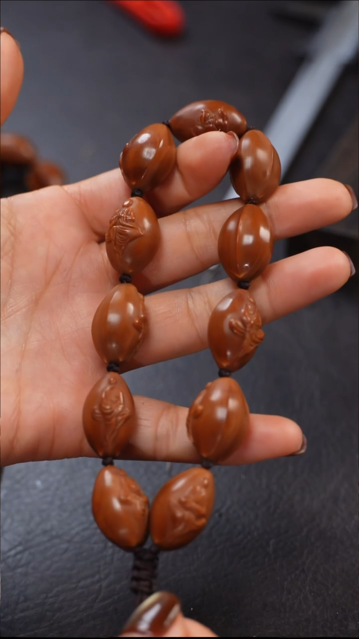 手串/手链橄榄核九林核雕文玩作品