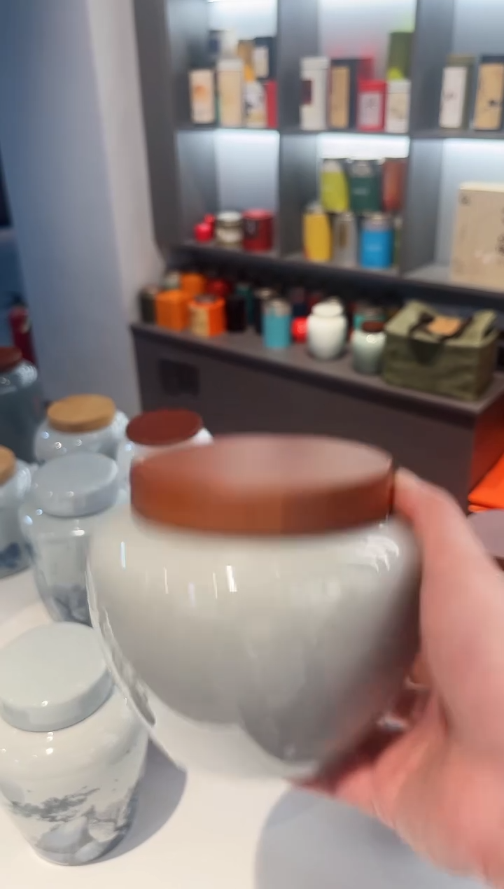 【闪购商品】白泥茶叶罐茶叶罐复古罐