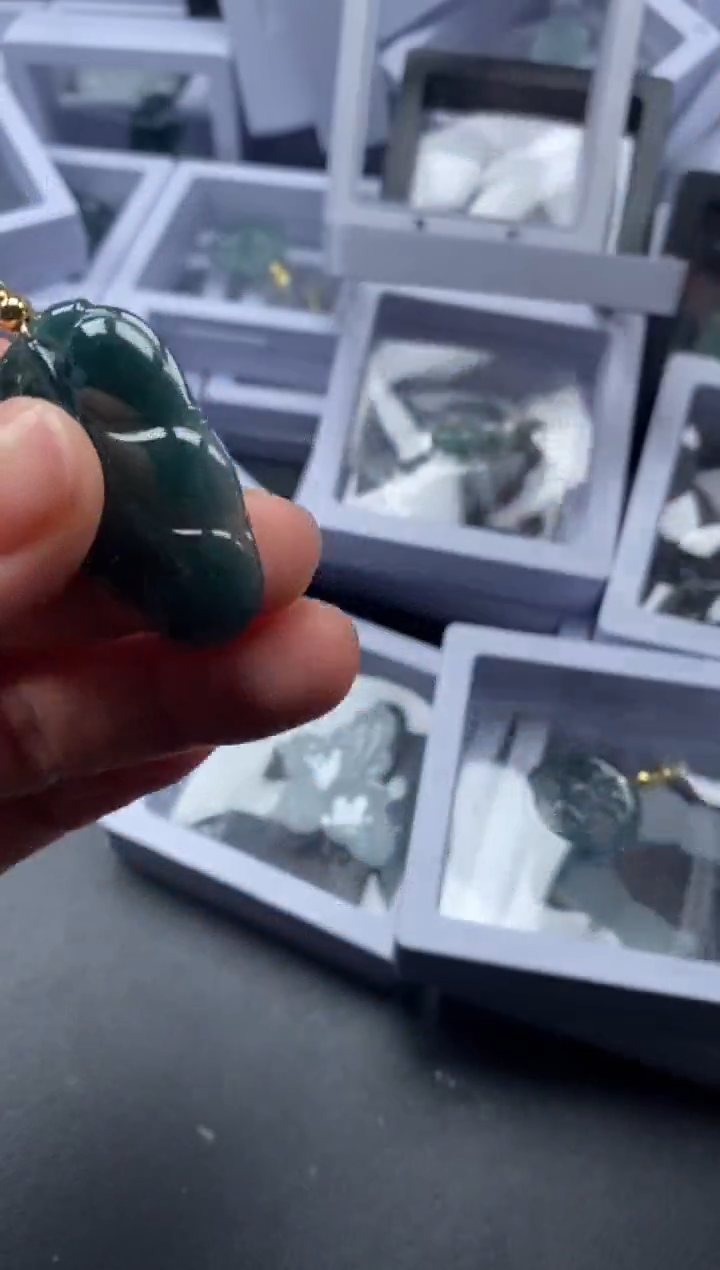 吊坠(不含链)未镶嵌翡翠3963