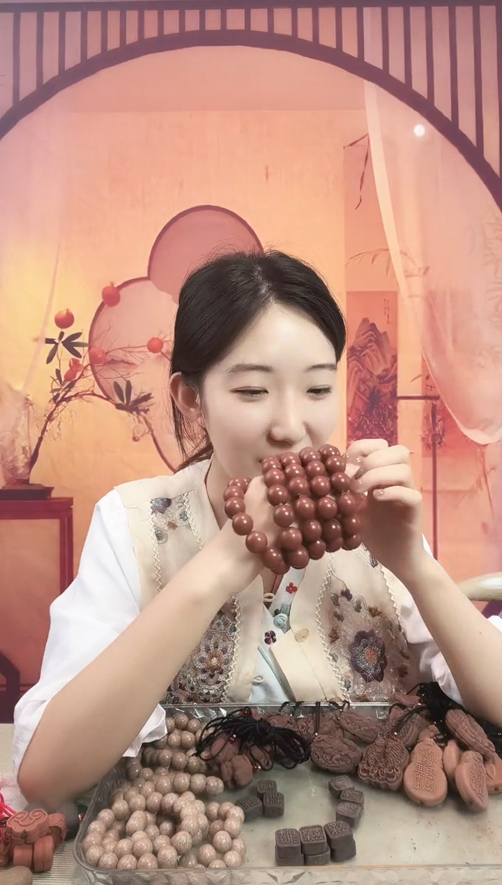 核桃手串/手链药香养心的1.8手串