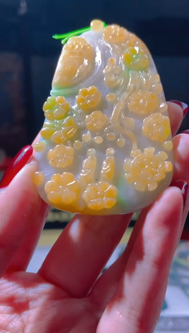 【闪购商品】定制翡翠未镶嵌闪购毛货链接DY067