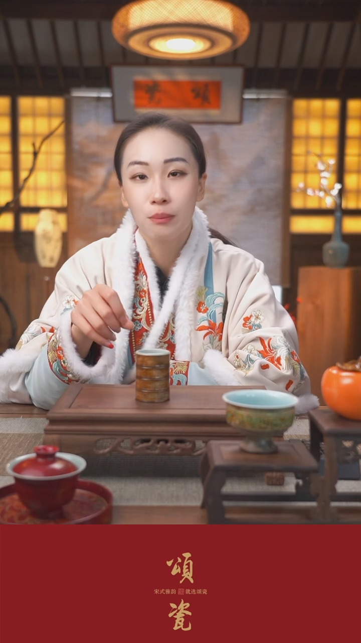 【闪购商品】大漆 竹节杯 龙泉原矿粉青釉