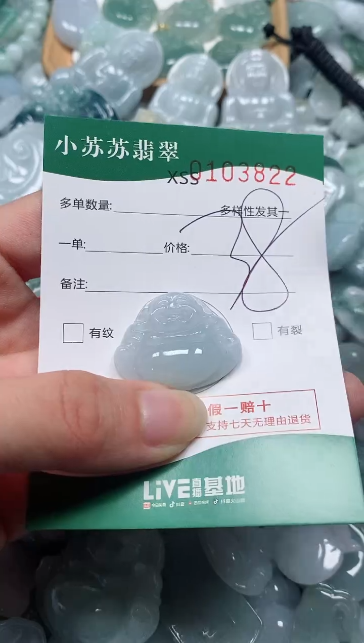 【闪购商品】翡翠颈饰未镶嵌闪购商品0103822