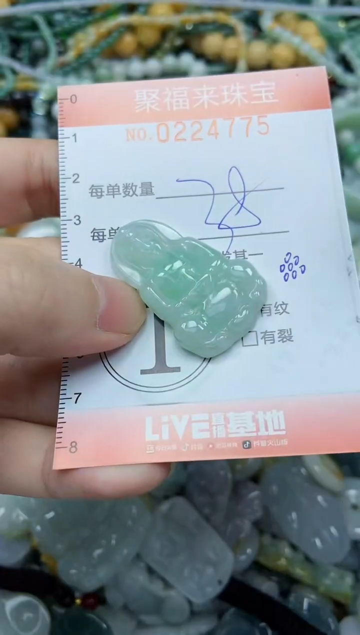 未镶嵌挂件翡翠闪购0224775