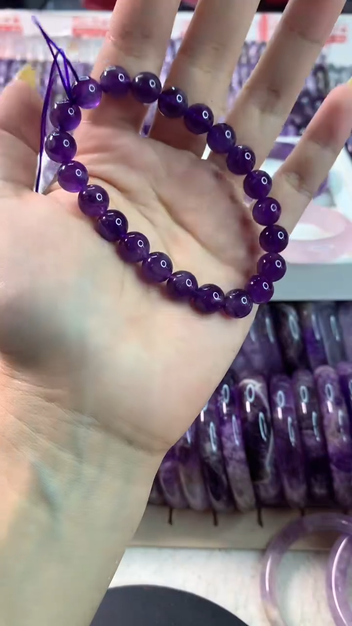 【闪购商品】水晶手串未镶嵌紫晶（多样式）