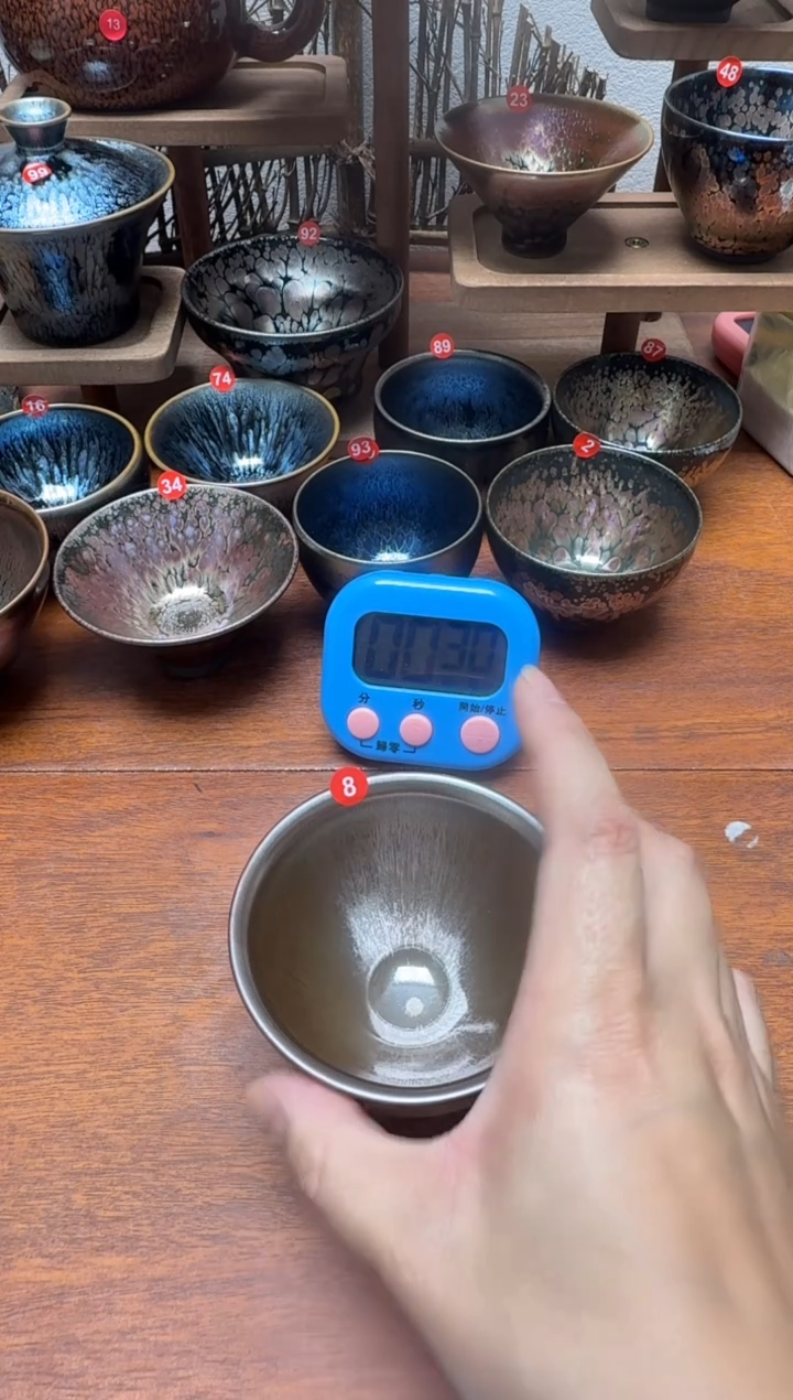 茶盏石**美8号建盏工匠茶器