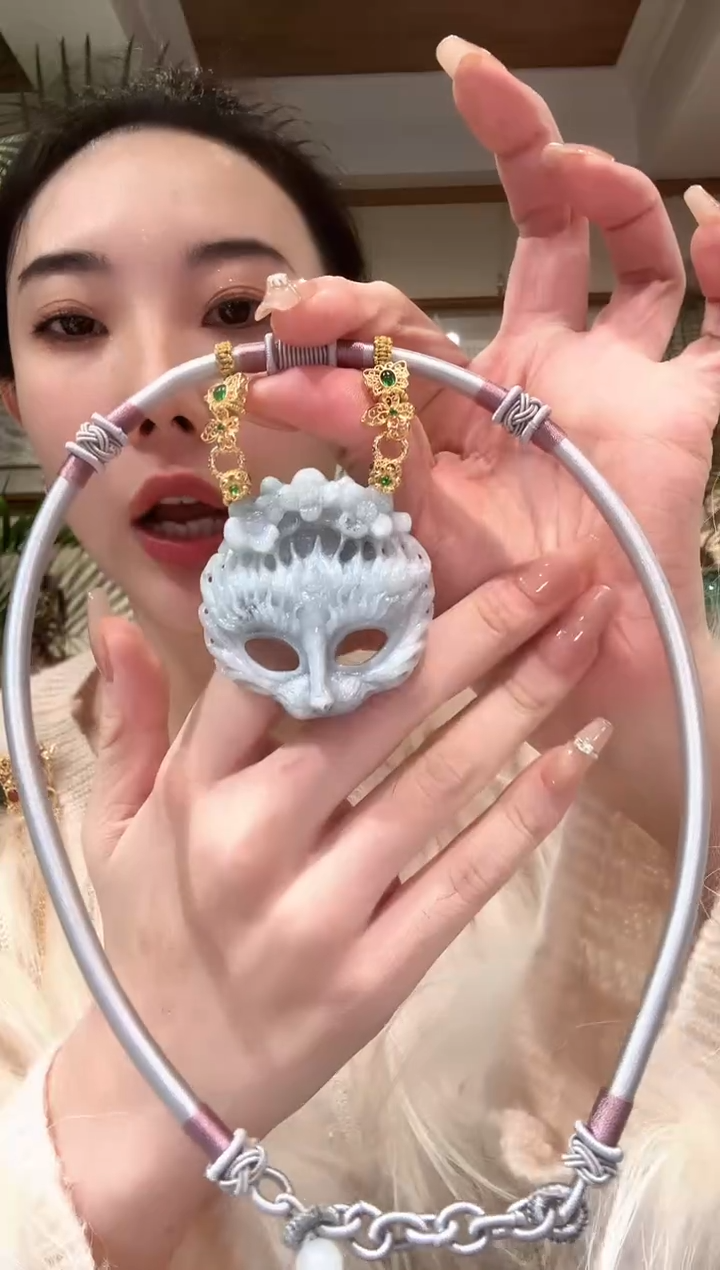 【闪购商品】翡翠颈饰未镶嵌国风