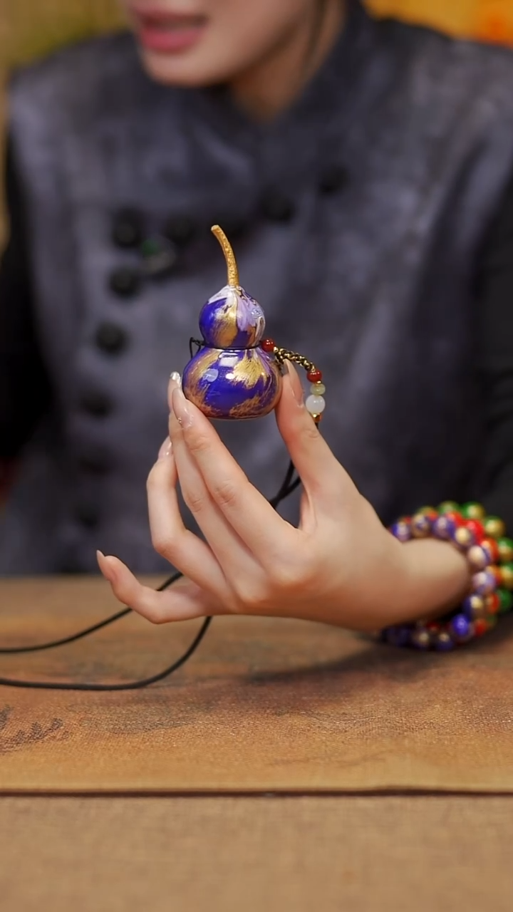 【闪购商品】476宴禾堂大漆脖挂葫芦68