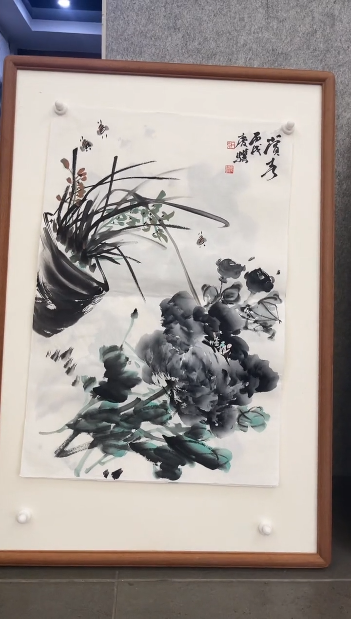 绘画韩江书画-石老师