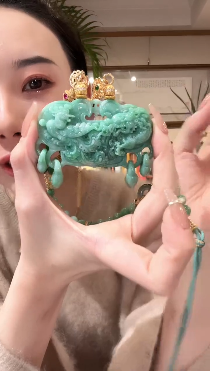 【闪购商品】翡翠颈饰未镶嵌国风