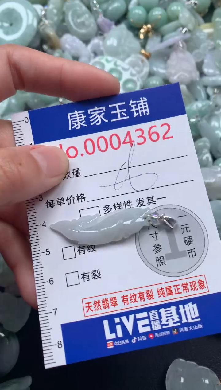 颈饰未镶嵌翡翠4362