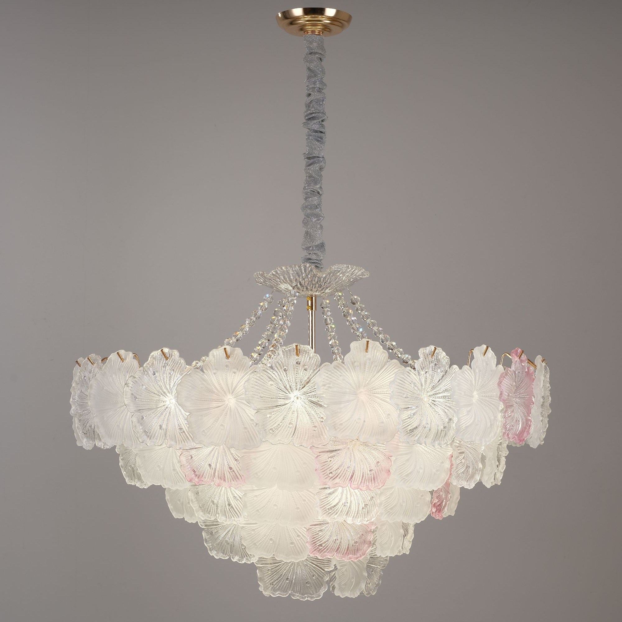 灯具灯饰2025最新款奶油风法式房间灯客厅灯餐厅灯创意客厅灯吊灯