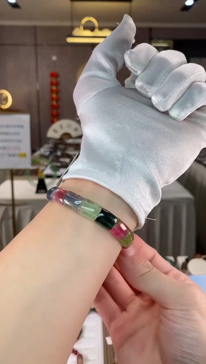 【闪购商品】碧玺西瓜手牌未镶嵌（多样性发一条）xion