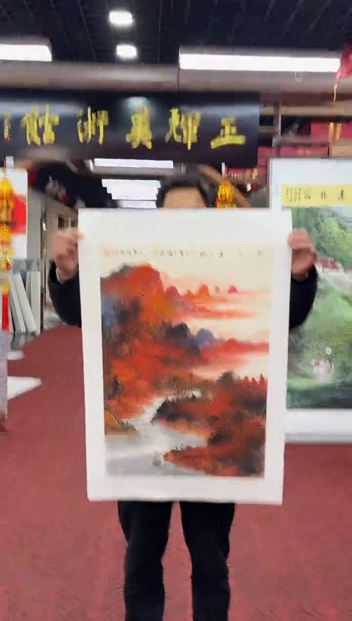 【闪购商品】国画国画绘画山水花鸟