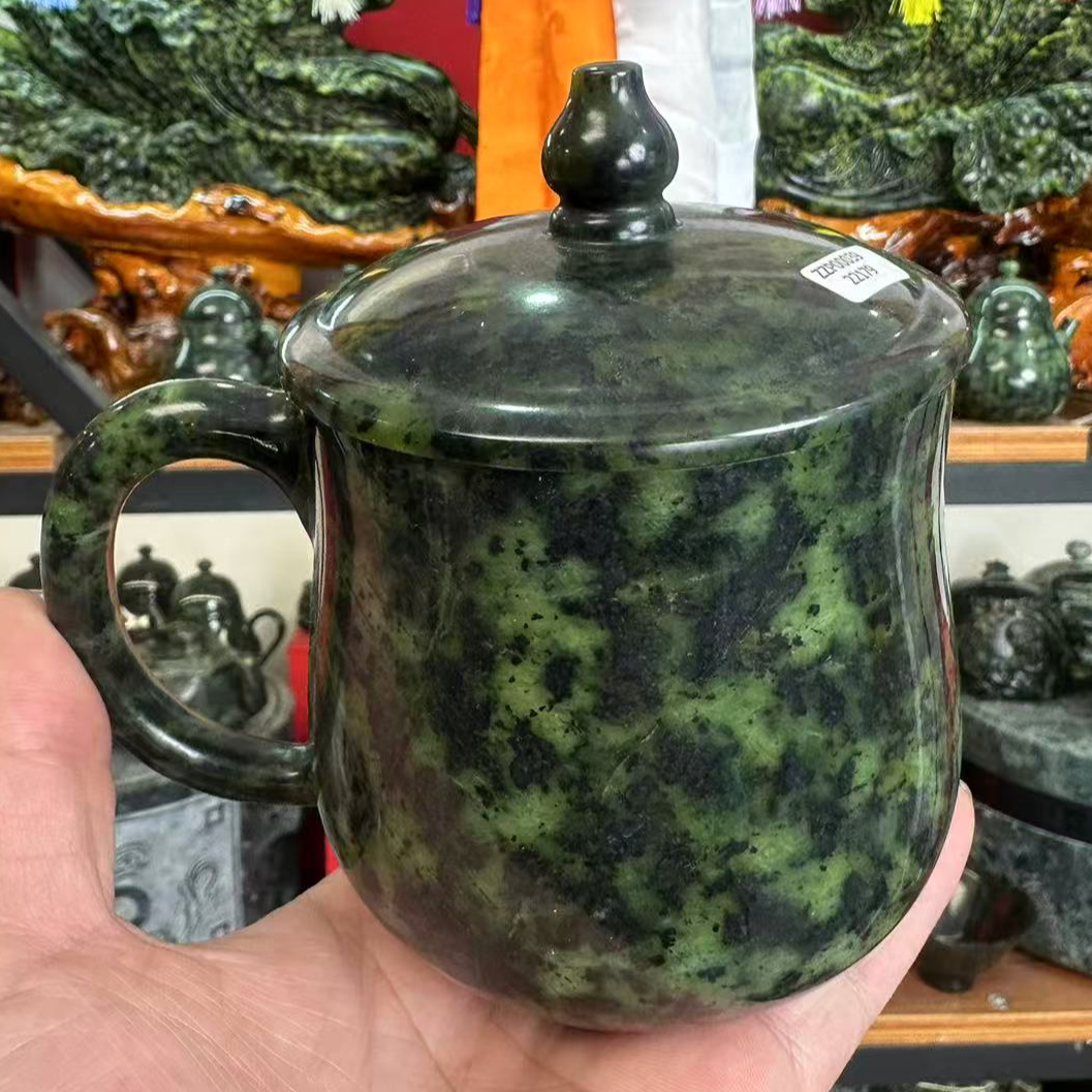 【藏玉办公杯】西藏藏玉杯茶杯（高冰透）