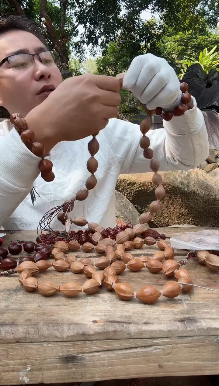 【闪购商品】橄榄核手串19+30梅林铁核原生态30颗脖挂268