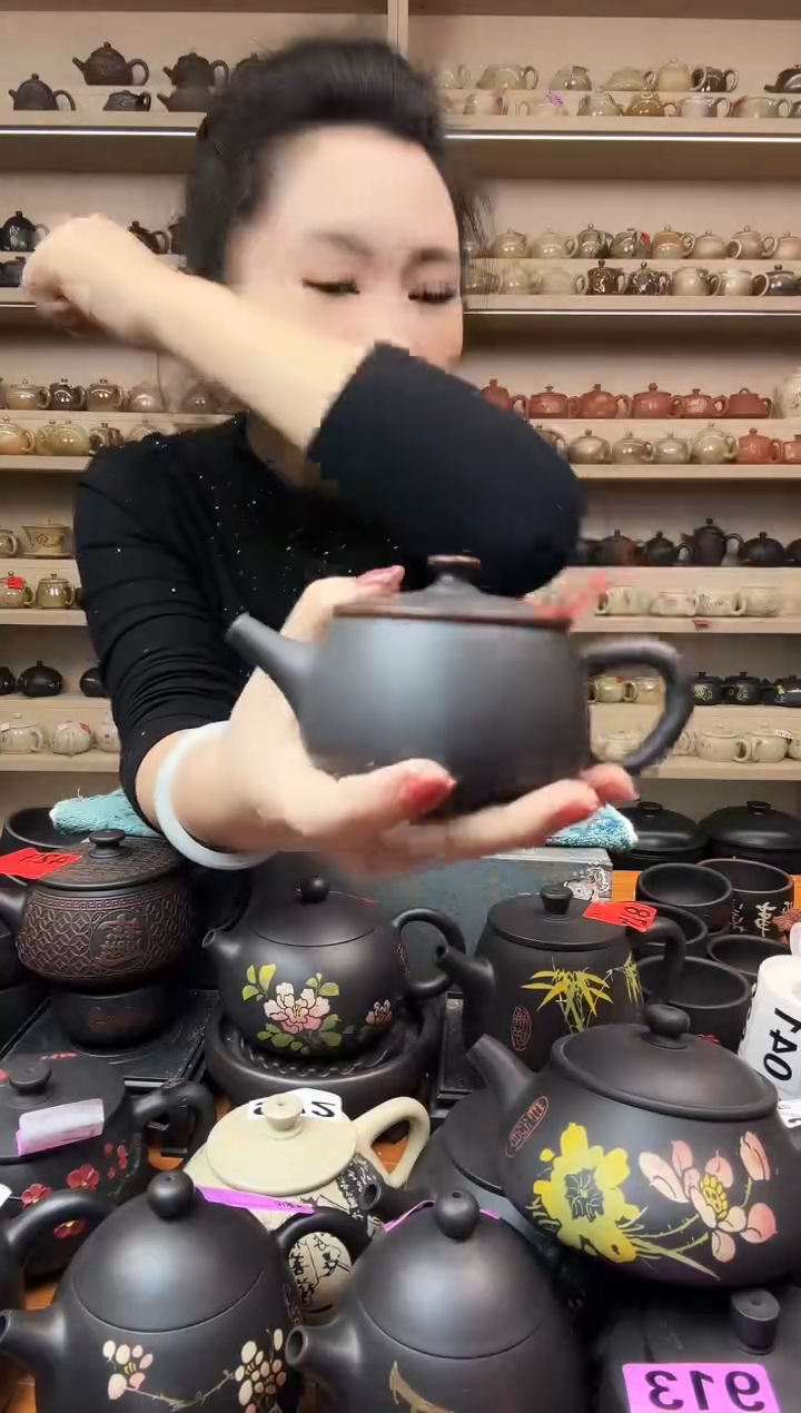 壶瑕疵无礼盒素汉瓦200cc