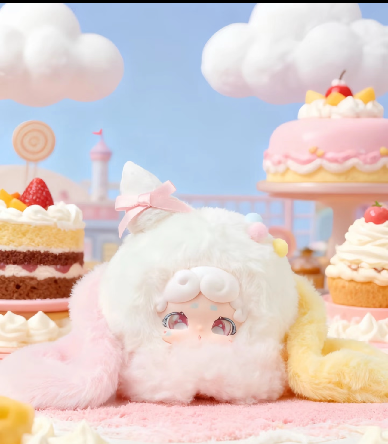 晚安小兔绒绒冰系列可爱毛绒盲盒