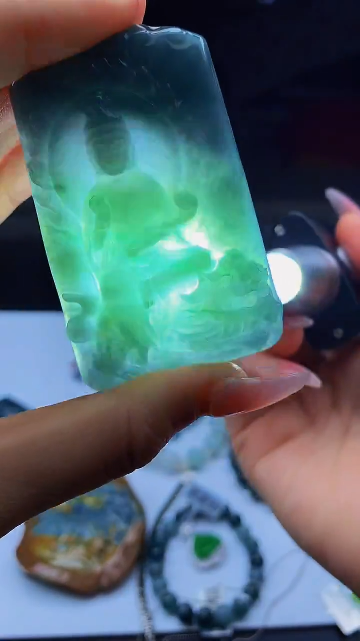未镶嵌定制翡翠天然A货翡翠