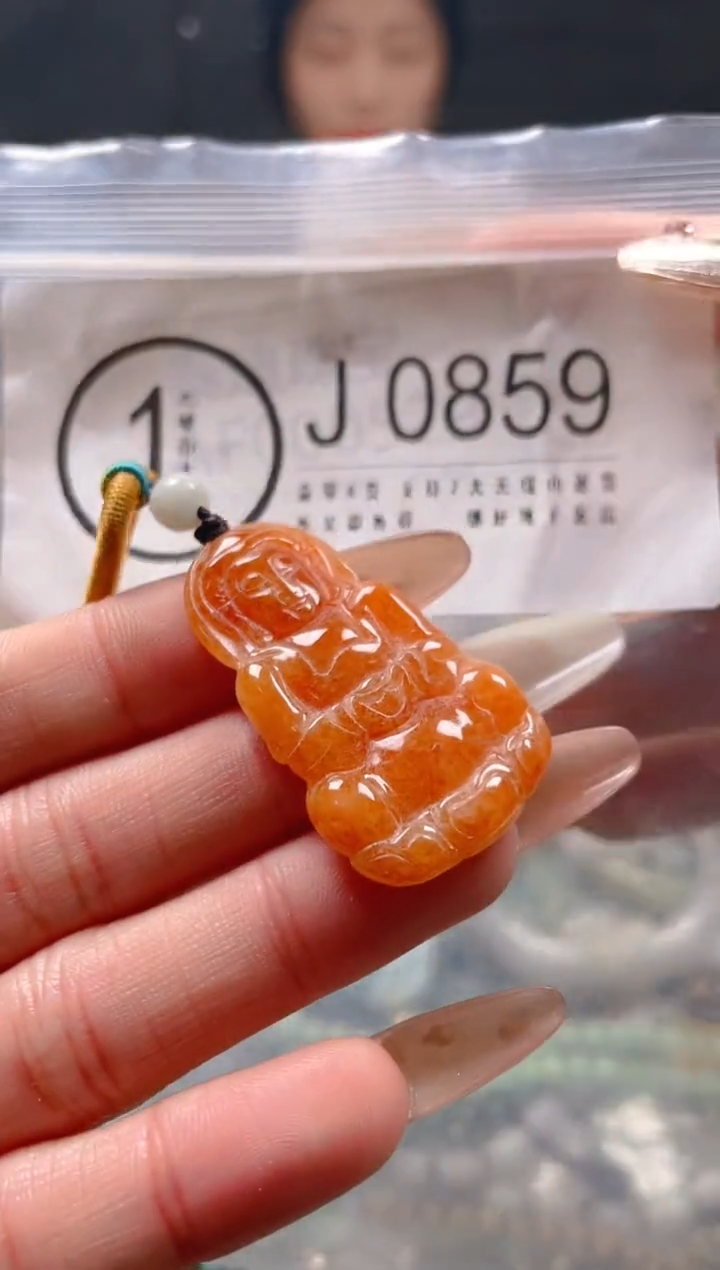 【闪购商品】翡翠颈饰未镶嵌/J/翡翠A货一图一物