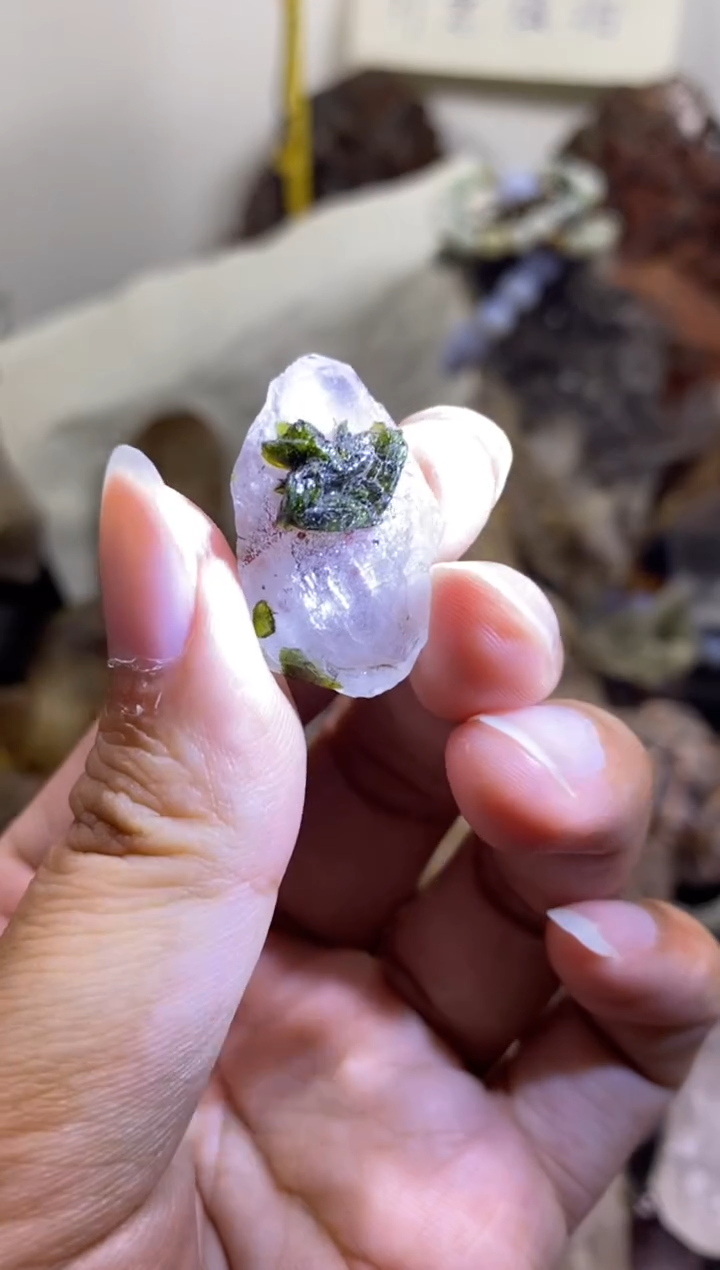 未镶嵌珠宝半成品水晶107号 超七花园水晶