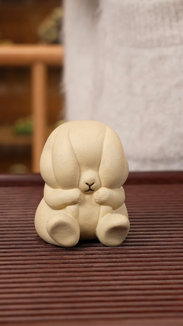 【闪购商品】紫砂茶宠紫砂萌兔