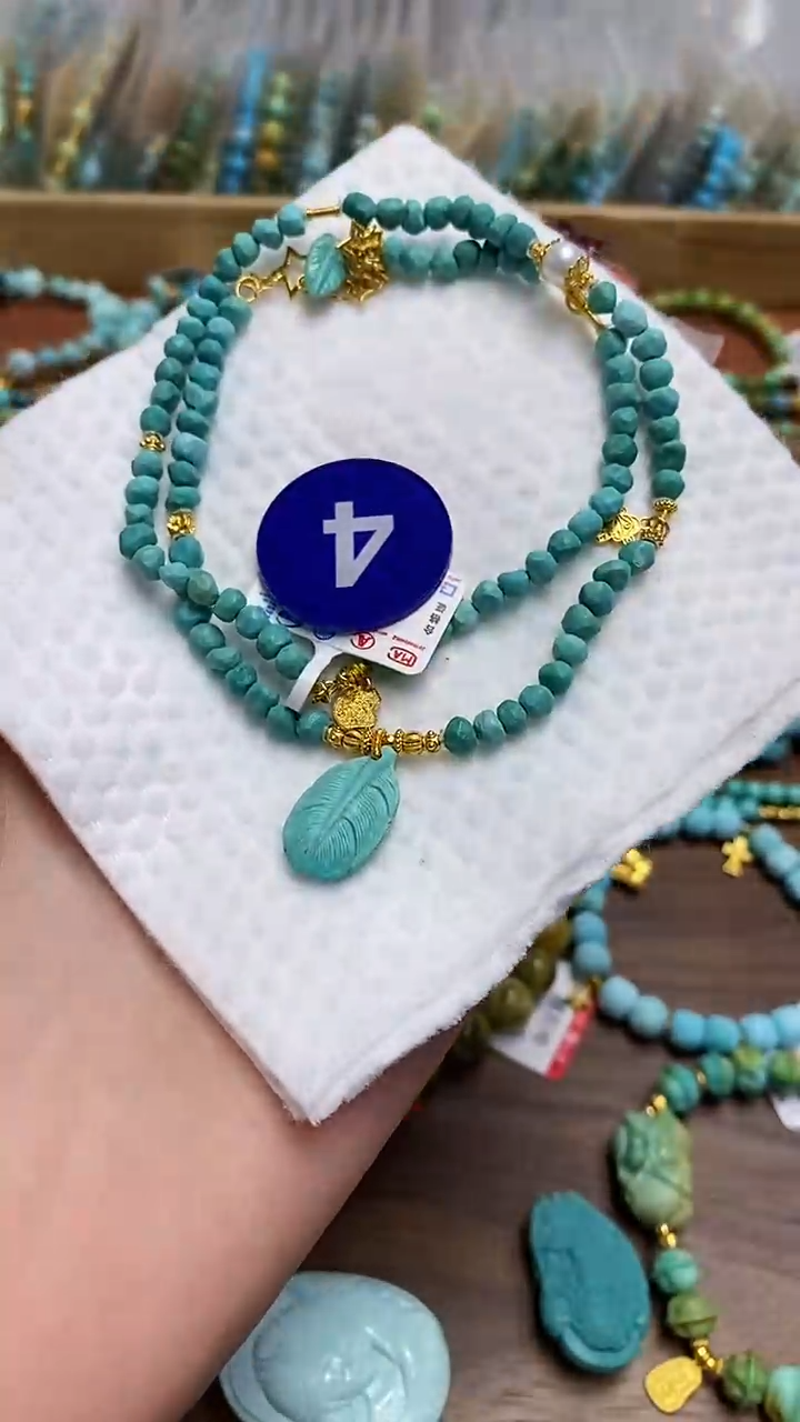 【闪购商品】绿松石项链未镶嵌4