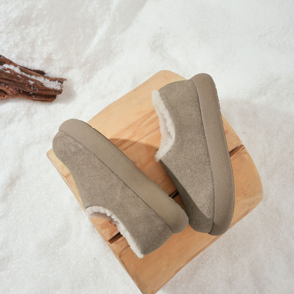 全新升级高配不压脚动态防水土豆皮毛一体全羊毛雪地靴