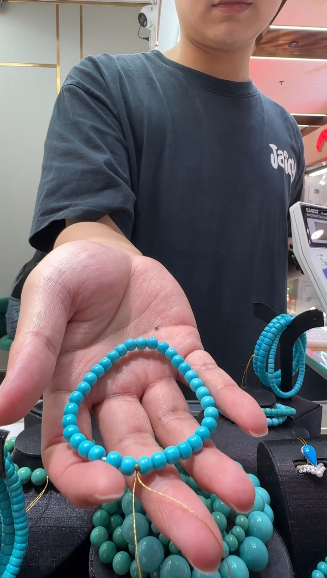 【闪购商品】绿松石手串未镶嵌6mm