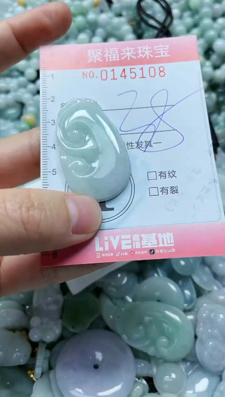 【闪购商品】翡翠未镶嵌颈饰闪购0145108