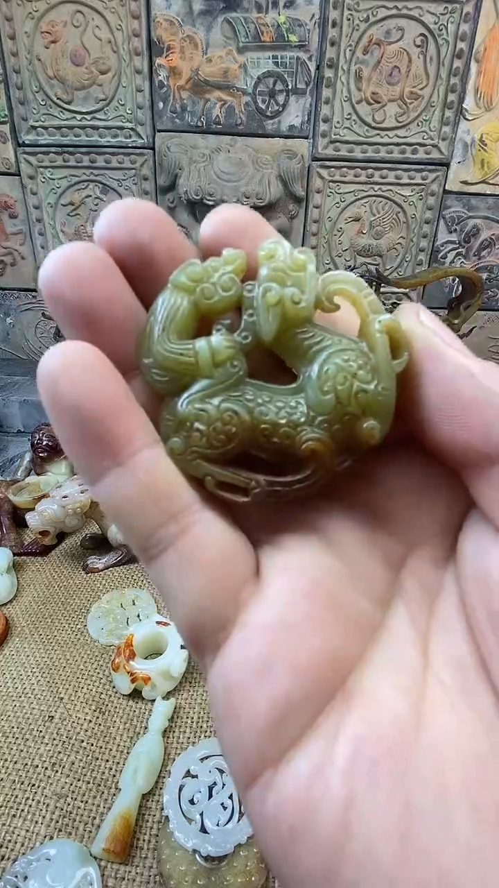 【闪购商品】和田玉（糖玉）挂件未镶嵌1