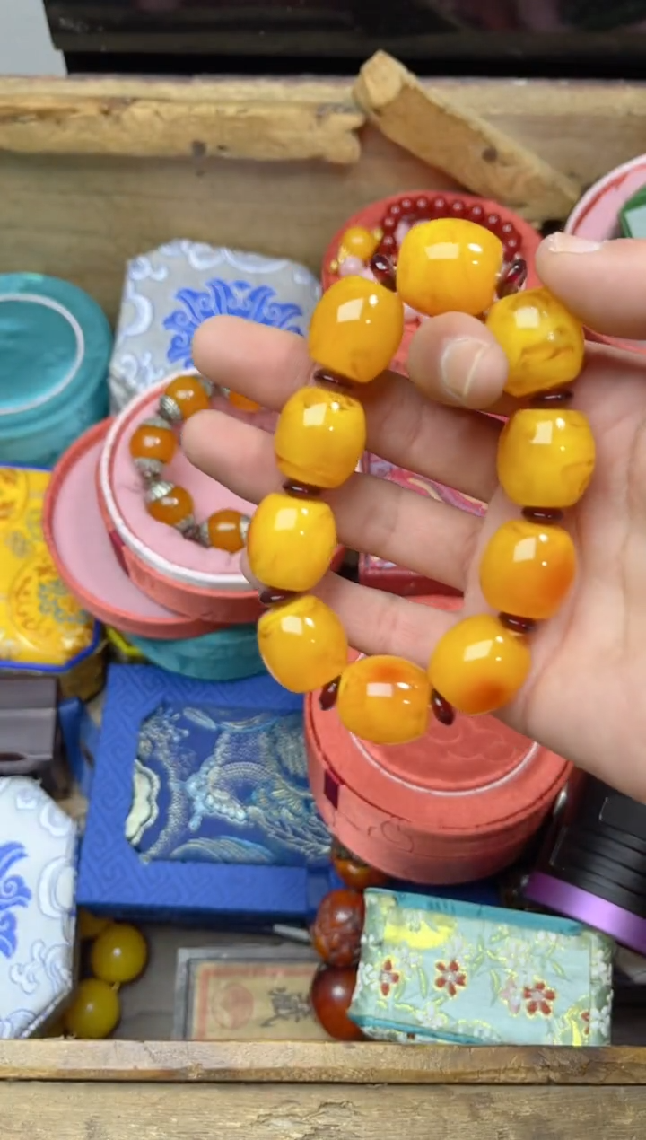 【闪购商品】蜜蜡手链未镶嵌点击链接下单即可