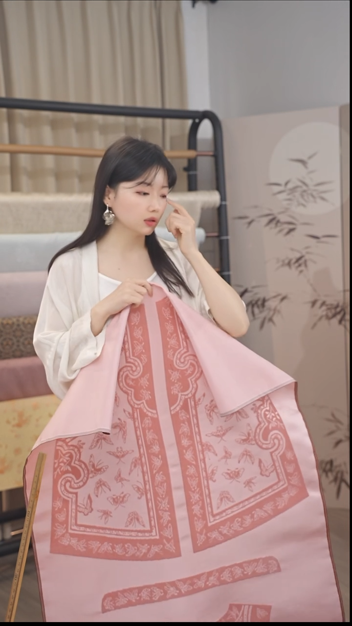 ᗢ*೨砂洗重磅连衣裙白色