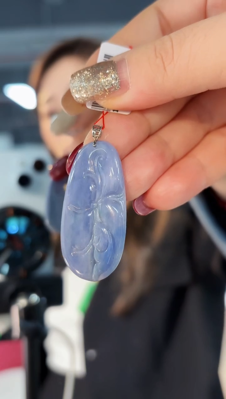 【闪购商品】翡翠颈饰18K金镶嵌缅料A货/支持复检/一件