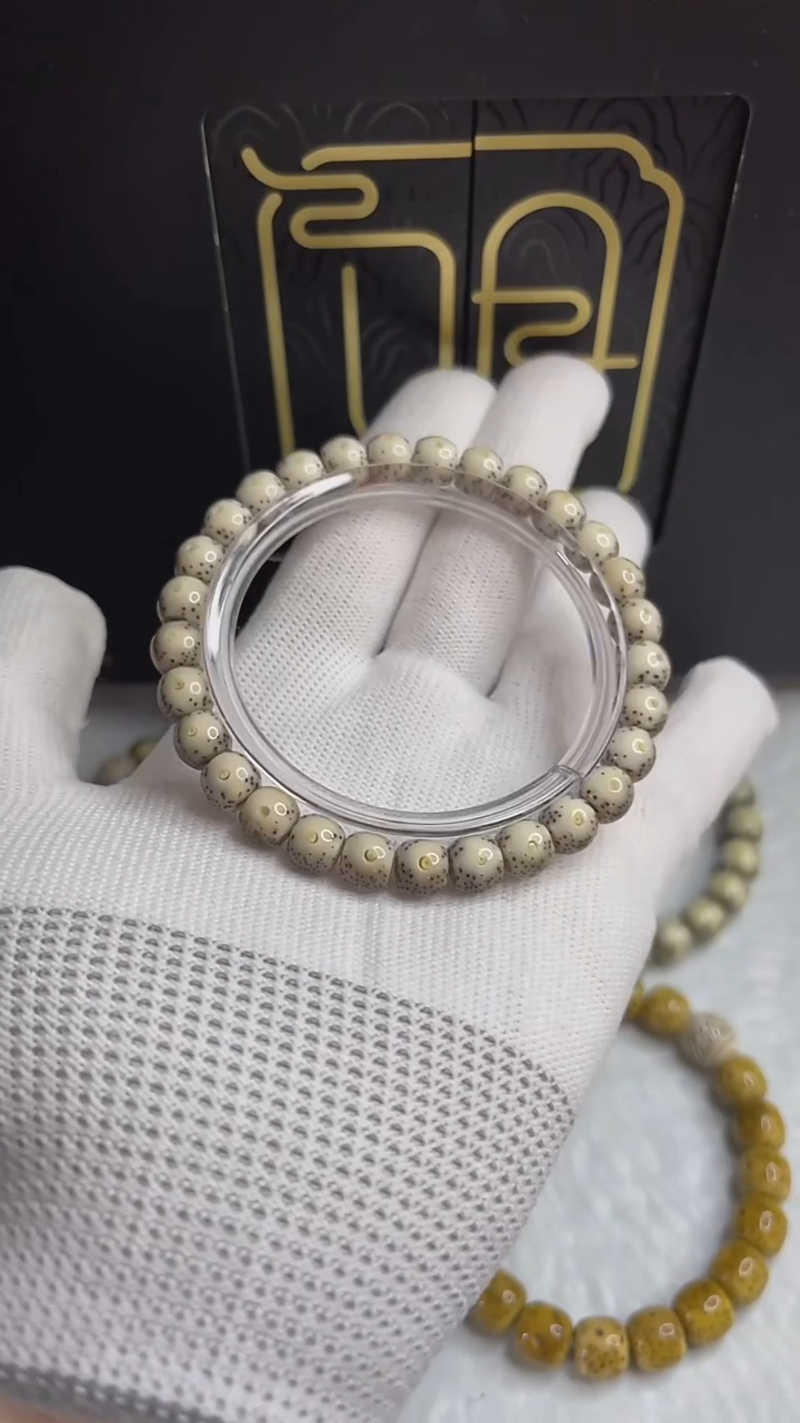 手串星月菩提小驼包8x7自在珠.a269