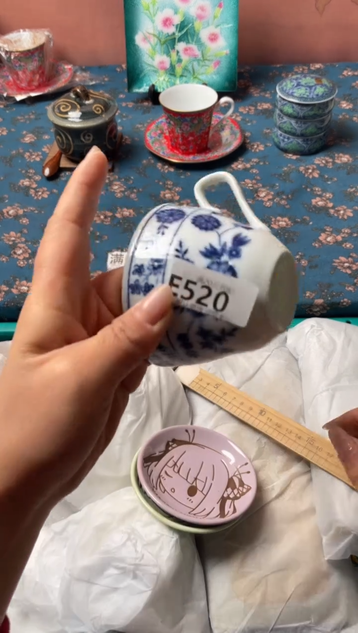 瓷片小*乖瓷器瓷器E520