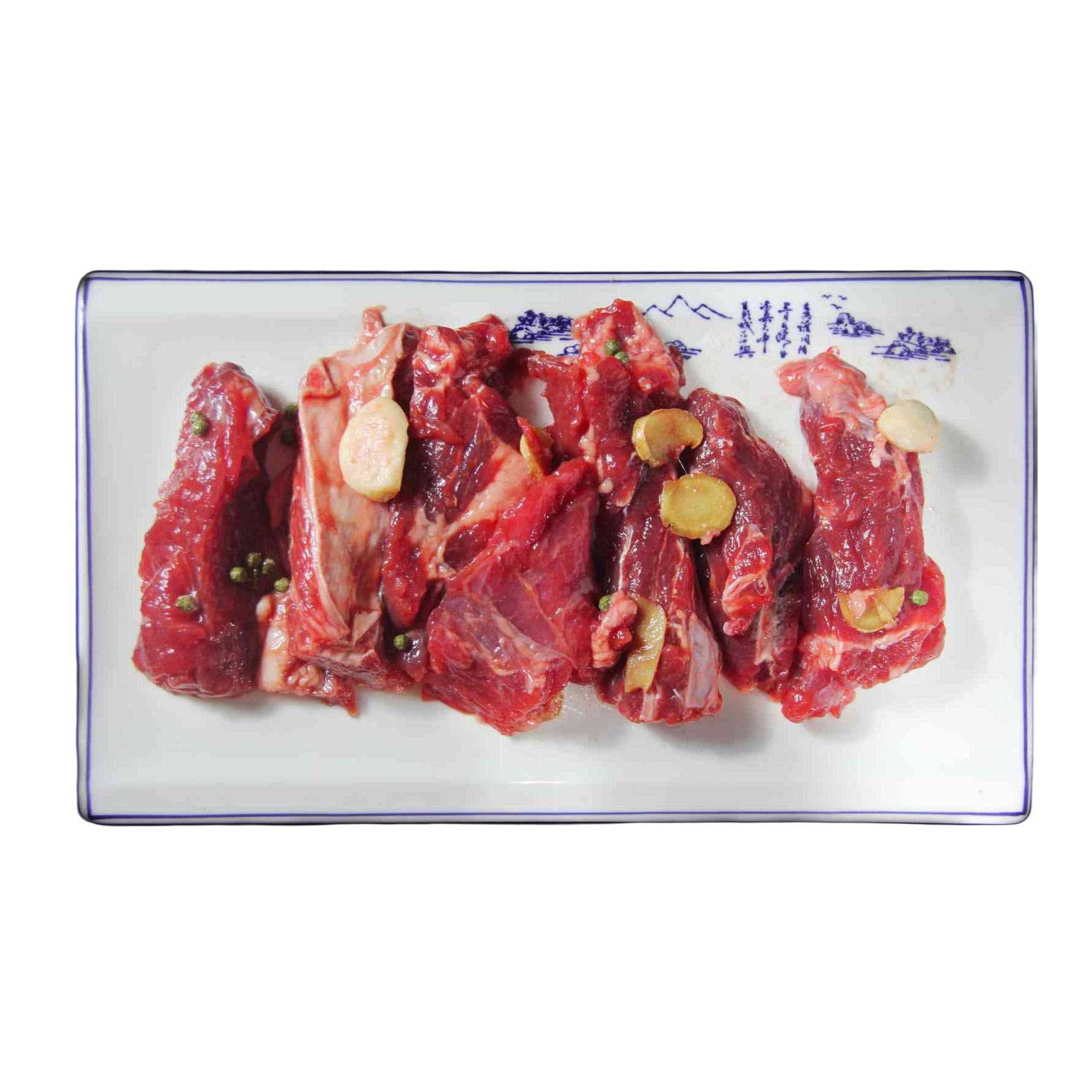 新鲜现切广西黄牛肉2斤（牛腩正腩肉）