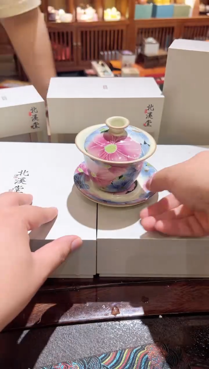 盖碗加二杯茶具茶具