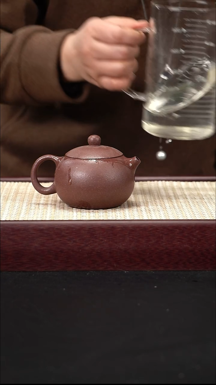 茶壶紫砂西施 桃花泥