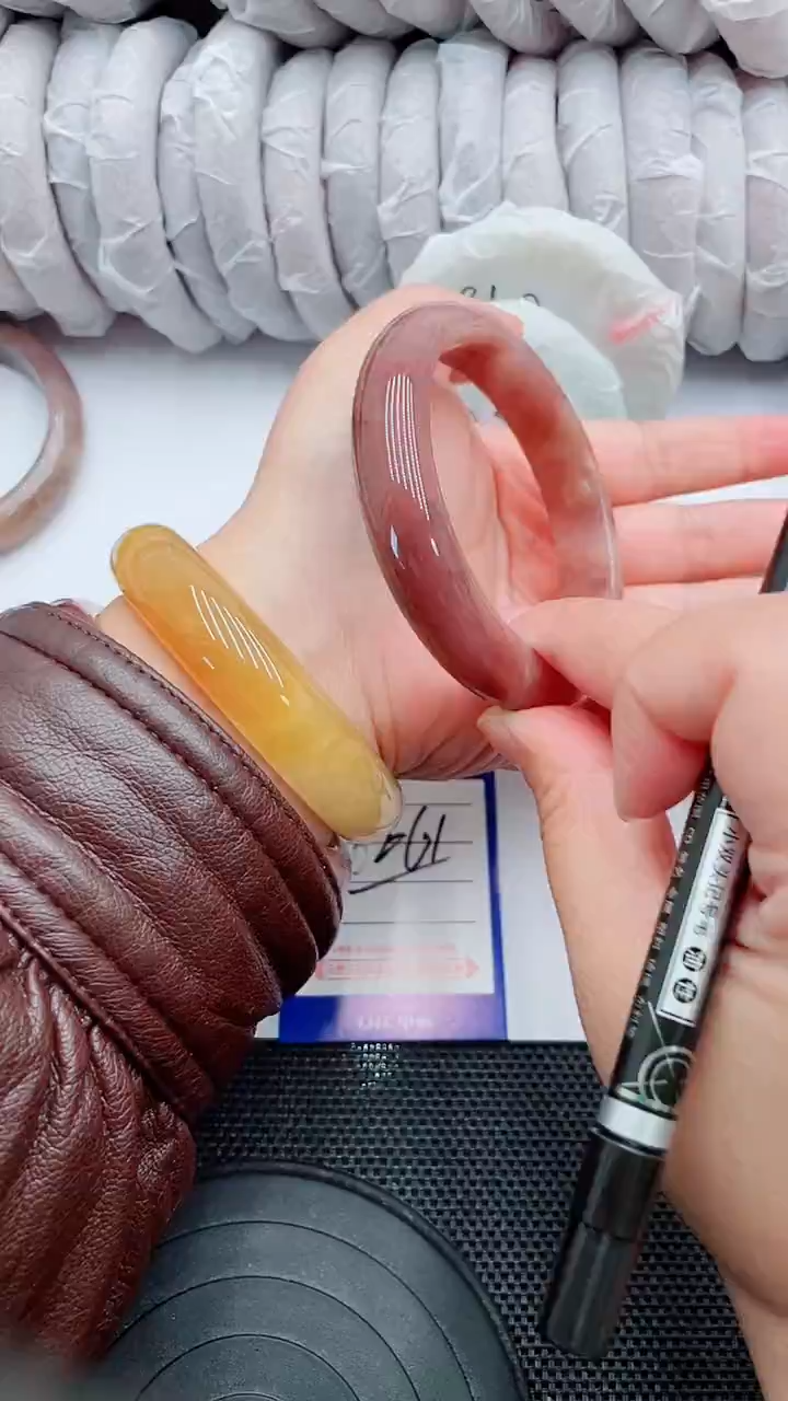 未镶嵌手镯石英质玉13-60-61-62