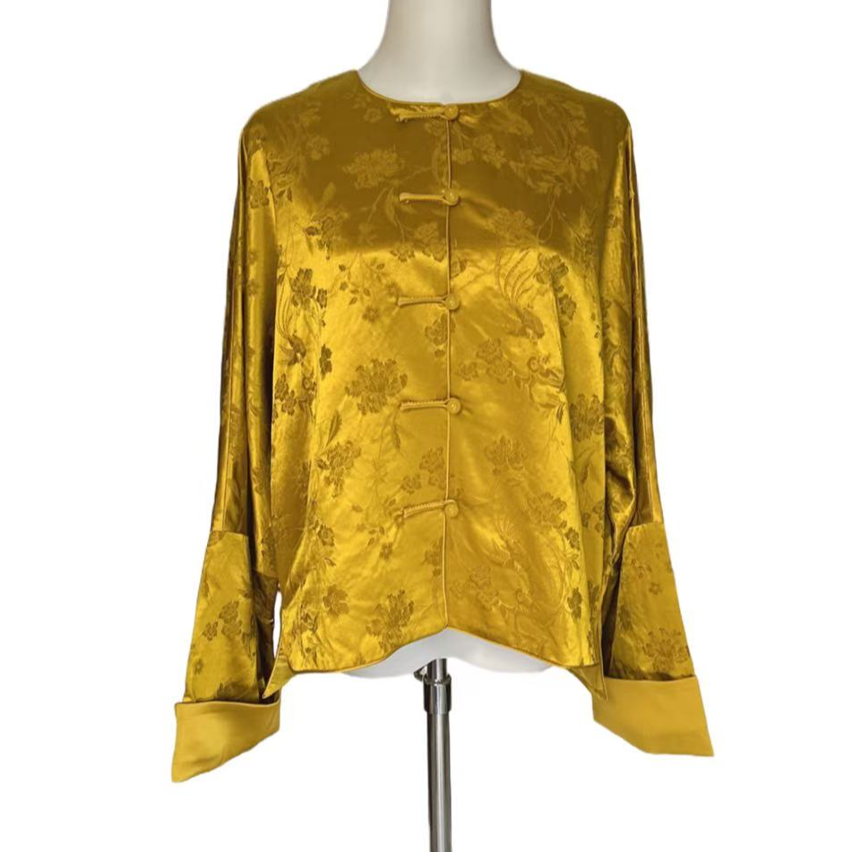 女士网红复古气质中国风时尚国风小衫外套H-223tianze精选ins