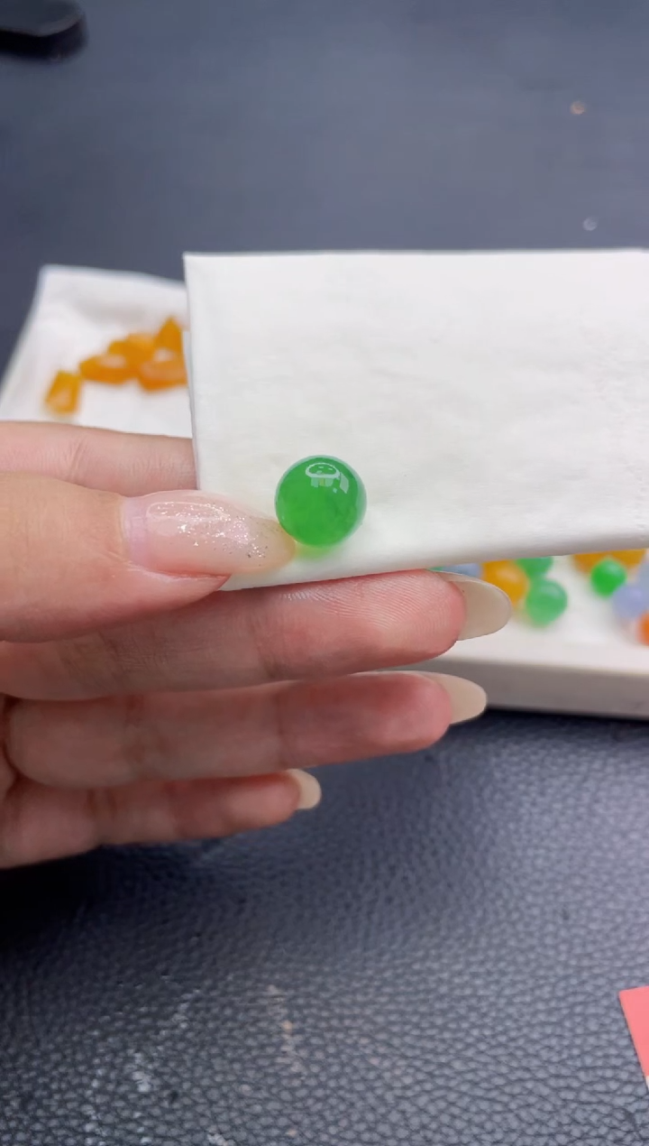 未镶嵌定制翡翠古**货9422