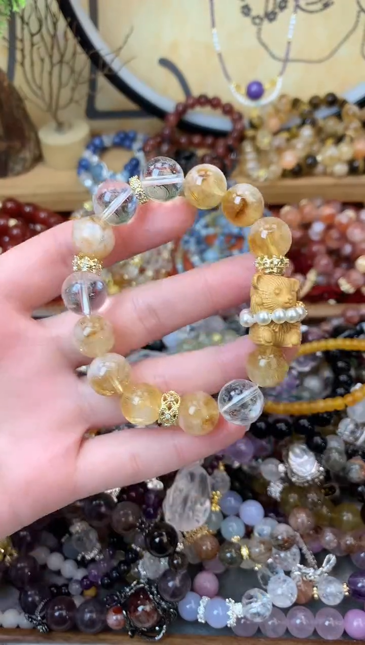 【闪购商品】水晶手链未镶嵌357手串